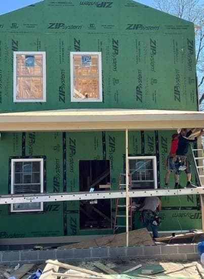 ZIP System sheathing installation